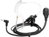 A coiled acoustic tube earpiece with a microphone and PTT button, connected to a 2.5mm audio jack. Náhled obrázku produktu