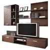 A modern living room wall unit with a television and shelving. Náhled obrázku produktu