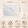VANITII Hollywood specchio per il trucco 58cm x 46cm con Anteprima dell’immagine prodotto 3