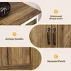 HOMCOM Sideboard für Wohnzimmer, Aufbewahrungsschrank mit Produktbild-Vorschau 6
