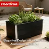 Floordirekt Hochbeet Paros WPC Garten Hochbeet anthrazit Produktbild-Vorschau 5