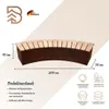 Badeko Sitzbank „Modell Karlsruhe“ 200 cm in Edelrostoptik Produktbild-Vorschau 3