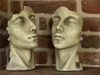 Vidroflor Kunststein Gesicht "FRAU", Klein Produktbild-Vorschau 2