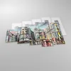 Bilder auf glas - Stadt Straße Haus - 100x60cm - Glasbilder Produktbild-Vorschau 2