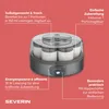 SEVERIN Yogurt Maker - JG3510 - Capacity: 7 x 150ml glass Anteprima dell’immagine prodotto 8
