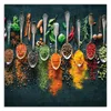 Leinwandbild Kräuter für die Küche 30x30 Feeby Bunt bild Produktbild-Vorschau 3
