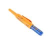 A single orange and blue marker pen is shown against a white background. Produktbild-Vorschau