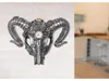 Gilde Wandobjekt, Büffel, "Steampunk Buffalo", Kunstharz, Podgląd zdjęcia produktu 2