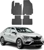 2019-2025 Renault Arkana Fußmatten Gummi Schwarz 4 tlg Produktbild-Vorschau 1