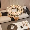 Lustre en cristal LED Vrygle 60 cm doré, luminaire de Voir les images du produit 6