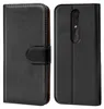 A black flip case for a smartphone, shown from the front and back. Anteprima dell’immagine prodotto