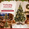 Świąteczne drzewko PVC marki YARDIN, 210 cm, z efektem Podgląd zdjęcia produktu 7