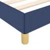 Bettgestell ohne Matratze Blau 120x190 cm Stoff Produktbild-Vorschau 7