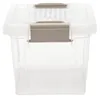 Priehľadný úložný box, 18 x 12 x 11 cm Náhľad obrázku produktu 4