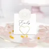 Tischkartenhalter Herzen, gold, 2,5 cm (1 Box / 50 Produktbild-Vorschau 4
