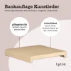Lycce Bankauflage Klemmkissen 2 Leisten, Sitzkissen Produktbild-Vorschau 2