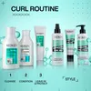 A collection of Redken hair products for curly hair, arranged in a line with numbered steps for a routine. Náhled obrázku produktu