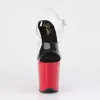 FLAMINGO-808 Damen Sandale von Pleaser, Transparent Schwarz Produktbild-Vorschau 2
