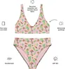Mr. & Mrs. Panda Bikini Waldträume Design Größe XXL - Weiß Produktbild-Vorschau 3
