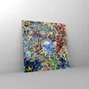 Bilder auf glas - Abstraktion modern - 40x40cm - Glasbilder Produktbild-Vorschau 4