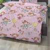 Biberna Feinbiber Bettwäsche Kids Einhorn rose 135x200 cm + Produktbild-Vorschau 4