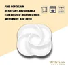 Wilmax Piatto da portata 30 cm a scomparti in porcellana, Anteprima dell’immagine prodotto 5