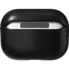 A black leather case for AirPods Pro (2nd gen) is shown from the front. Anteprima dell’immagine prodotto
