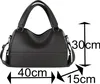 Damen Vegane Shopper Tasche Hobo Bag Umhänge Tasche  30669 Produktbild-Vorschau 6