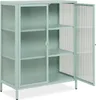 Kommode Vitrine Milton | Mintgrün | 80 cm x 101,5 cm x 40 Produktbild-Vorschau 5