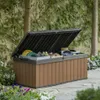 Keter Gartentruhe Darwin 380 L Braun Ecom Produktbild-Vorschau 7