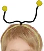A close-up of a child's head wearing a headband with antennae. Produktbild-Vorschau