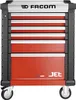 FACOM Armoire à roulettes JET M3 / 6 Tiroirs Rouge Voir les images du produit 1