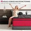 DEWINNER Matelas 140x200, Matelas à Ressorts Ensachés, Voir les images du produit 7