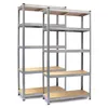 Humberg HR-810 Kovový regál, 150 x 75 x 30 cm, sada 2 ks Náhled obrázku produktu 2