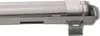 A close-up side view of a waterproof LED light fixture with two LED tubes. Produktbild-Vorschau