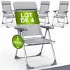 CASARIA tuinstoelen, set van 4, draagvermogen 130 kg Productafbeelding-voorbeeld 10