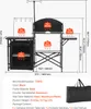 SucceBuy Cuisine de camping portable avec armoire pour les Voir les images du produit 6