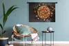 MuchoWow® Wandteppich Wandbehang Pizza - Gemüse - Kräuter - Produktbild-Vorschau 6
