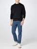März Pullover Rundhals dunkelblau Wolle Produktbild-Vorschau 2