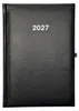 2027 ADINA Wochenkalender A5+ schwarz 24x16cm 1 Woche auf 2 Produktbild-Vorschau 1