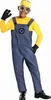 A child wearing a Minion Dave costume, posing for a product photo. Produktbild-Vorschau