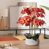Orchidée artificielle en pot « Sanae » - Pot en ciment Voir les images du produit 2