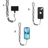 Emiro Handykette Kristall Umhängekette für Motorola moto Produktbild-Vorschau 3