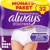 Always Discreet Plus, L, Frau, Weiß, 95 - 125 cm, Polybag, Produktbild-Vorschau 2