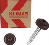 KLIMAS WDD Spenglerschrauben Blech RAL 8017 Produktbild-Vorschau 1