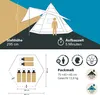 Skandika Luftzelt Tipi Hetta 460 Air Protect Produktbild-Vorschau 6