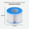 Jeu de 6 filtres S1, ensemble Pure SPA INTEX 29011 Voir les images du produit 14
