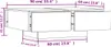 vidaXL Couchtisch Betongrau 90x60x31 cm Holzwerkstoff - Produktbild-Vorschau 7