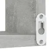 vidaXL Mensole a muro ad angolo 2 pz. Grigio cemento Anteprima dell’immagine prodotto 7