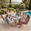 tectake® Klappbare Gartenstühle mit verstellbarer Lehne, Produktbild-Vorschau 7